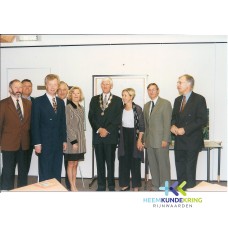 Lobith-Rijnwaarden CVK J.Kamminga op bezoek 25-09-1997 burgemeester W. Burgering F000002